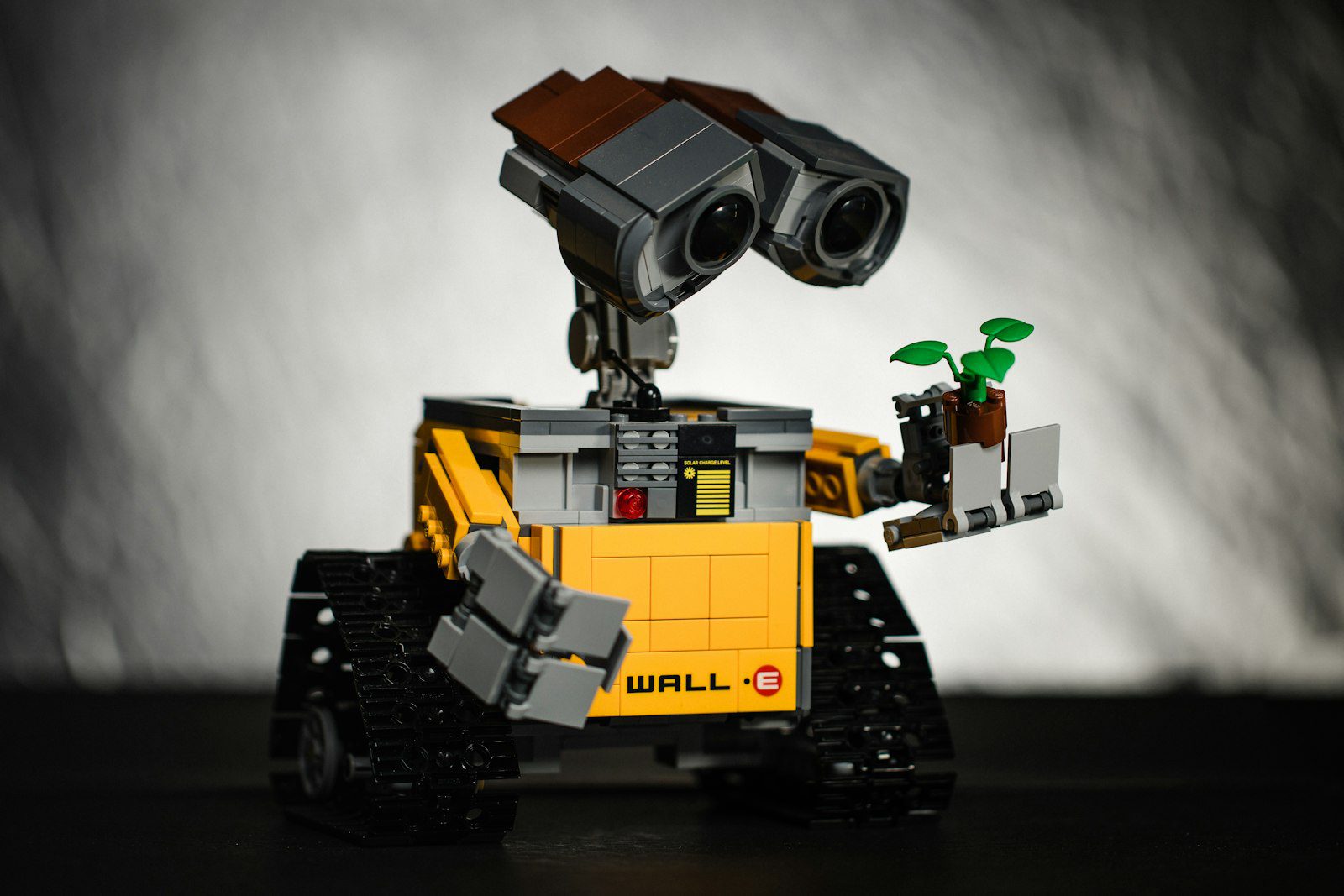 Robotic hand reaching toward a human hand